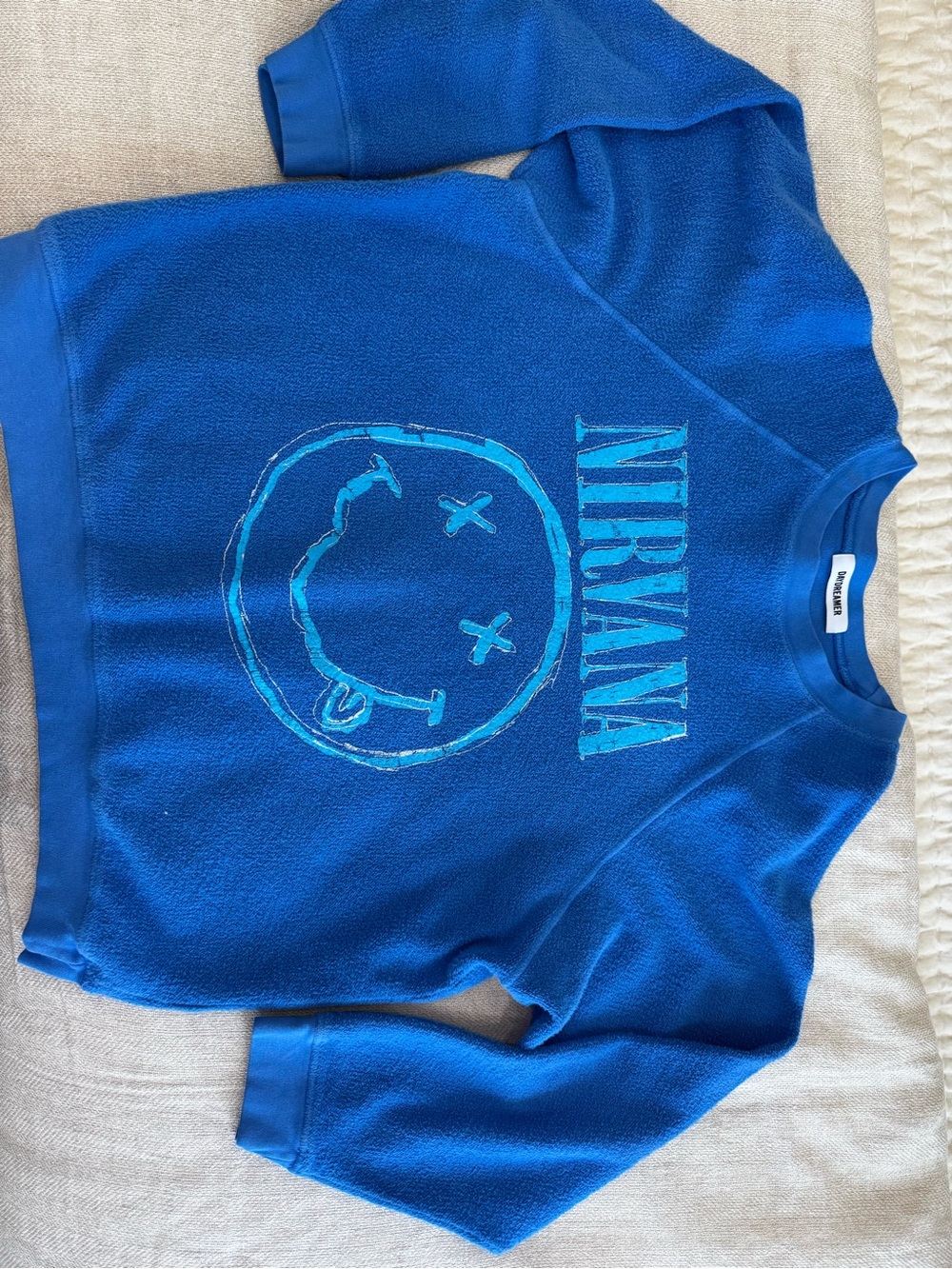 Daydreamer Royal Blue Crewneck Sweatshirt - Picture 2 of 4